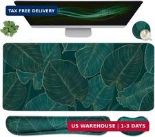 Ergonomic Large Mouse Pad and Keyboard Wrist Rest, Desk Pad for Keyboard and Mou