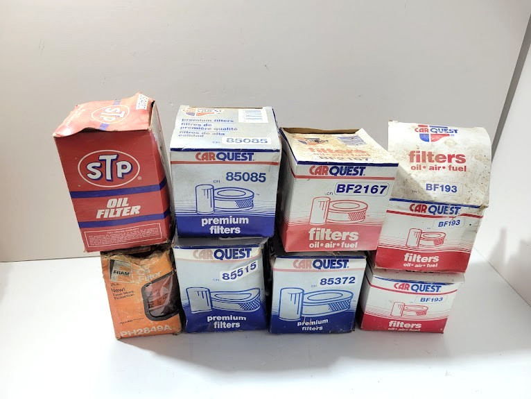 (8) Assorted NOS Engine Oil Filters, See Photos