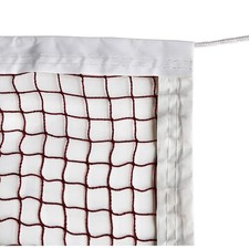 Badminton Tournament Net with Rope Cable 20 FT x 2.5 FT Burgundy
