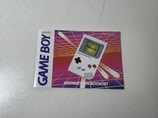 Vintage Nintendo Gameboy System Booklet Instruction Manual Only Paperwork