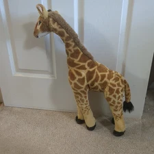 Rinco Plush Stuffed Animal Giraffe Standing Wire Legs Large 23" 2009