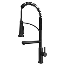 Karran USA KKF360 Adlington 1.8 GPM 1 Hole Kitchen Faucet - Black