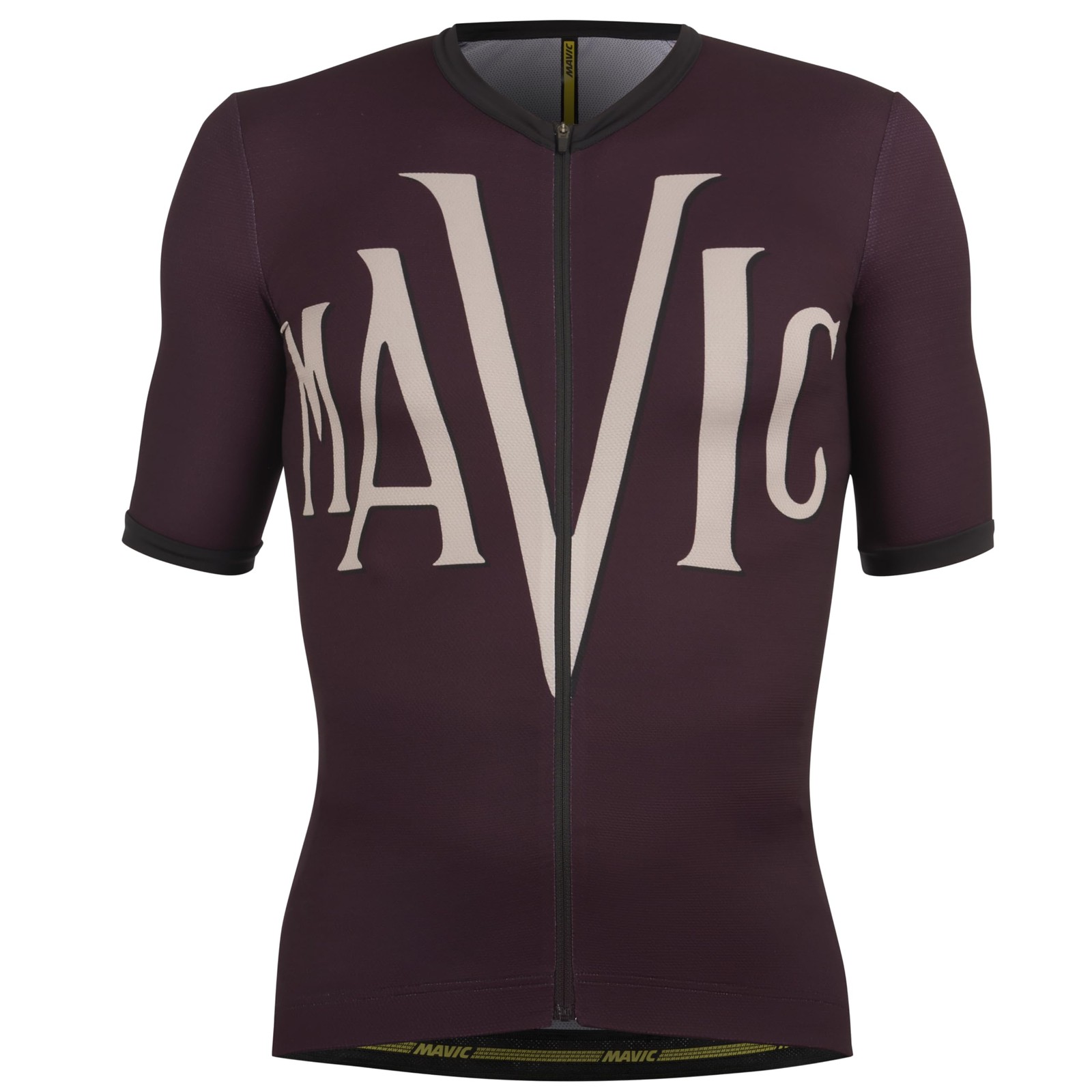 MAVIC Mens Heritage Jersey M Aubergine Black 23290₽