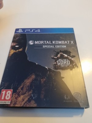 Mortal Kombat X Steelbook Special Edition Sony PS4 Kampfspiel Playstation 4