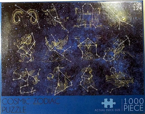 Comic Zodiac 1000 pc Jigsaw Puzzle 27" X 21.5" RMS International - Picture 1 of 1