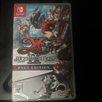 Ys IX: Monstrum Nox Pact Edition Nintendo Switch Game - No Case - Cartridge Only