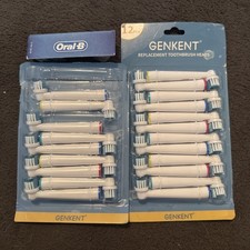 22 Replacement Toothbrush Heads Compatible with Oral-B Braun