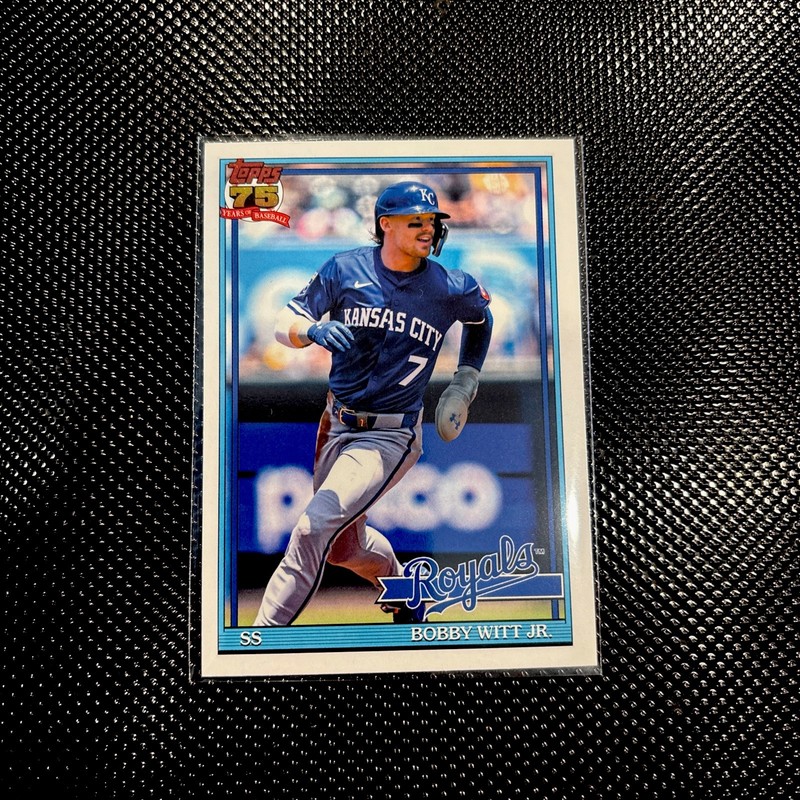 2026 Topps Series 1 - 1991 Topps Baseball Bobby Witt Jr. #T91-3