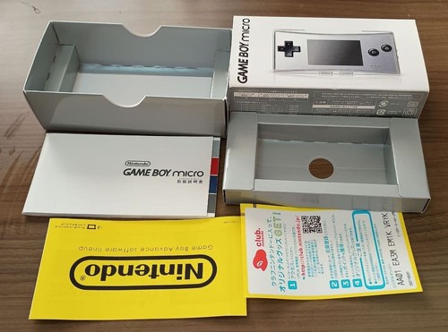 Nintendo Game Boy Micro Outer Box Cosmetic Box Only | eBay UK