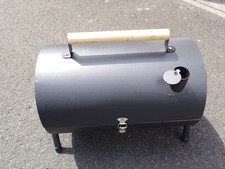 Holzkohlegrill Klappgrill Camping-Grill Smoker - zylindrische Form …