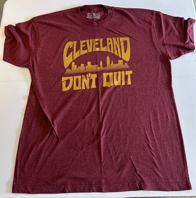 Cleveland Don t Quit Men s Size XXL T-Shirt