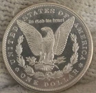1881-s Morgan Silver Dollar Brilliant Uncirculated DMPL Reverse Pl Obverse