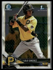 2018 Bowman Chrome #BCP247 Lolo Sanchez Prospects