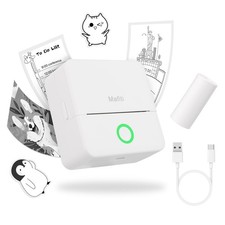 Portable Thermal Pocket Printer Inkless Bluetooth Mini Wireless Sticker Lable...