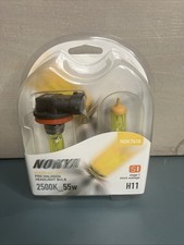 H11 Nokya Hyper Yellow Headlight Fog Light Bulb S1 Nok7618 Halogen Bulb