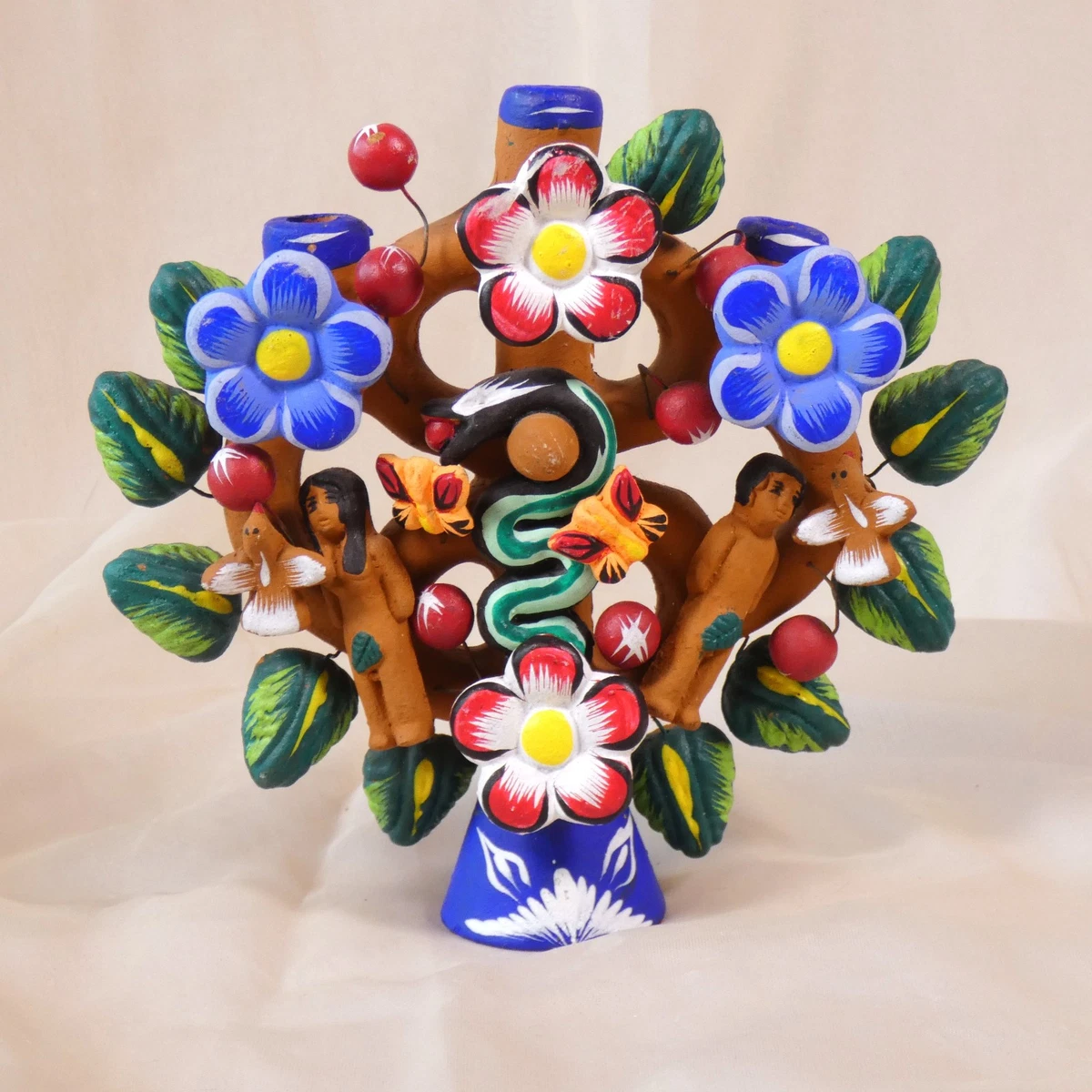 墨西哥Tree of Life 印第安纳收藏墨西哥民间工艺| eBay
