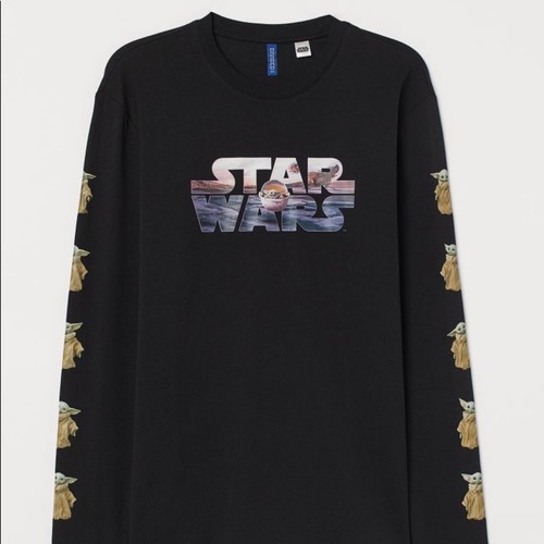 Star Wars Mandalorian baby yoda shirt S