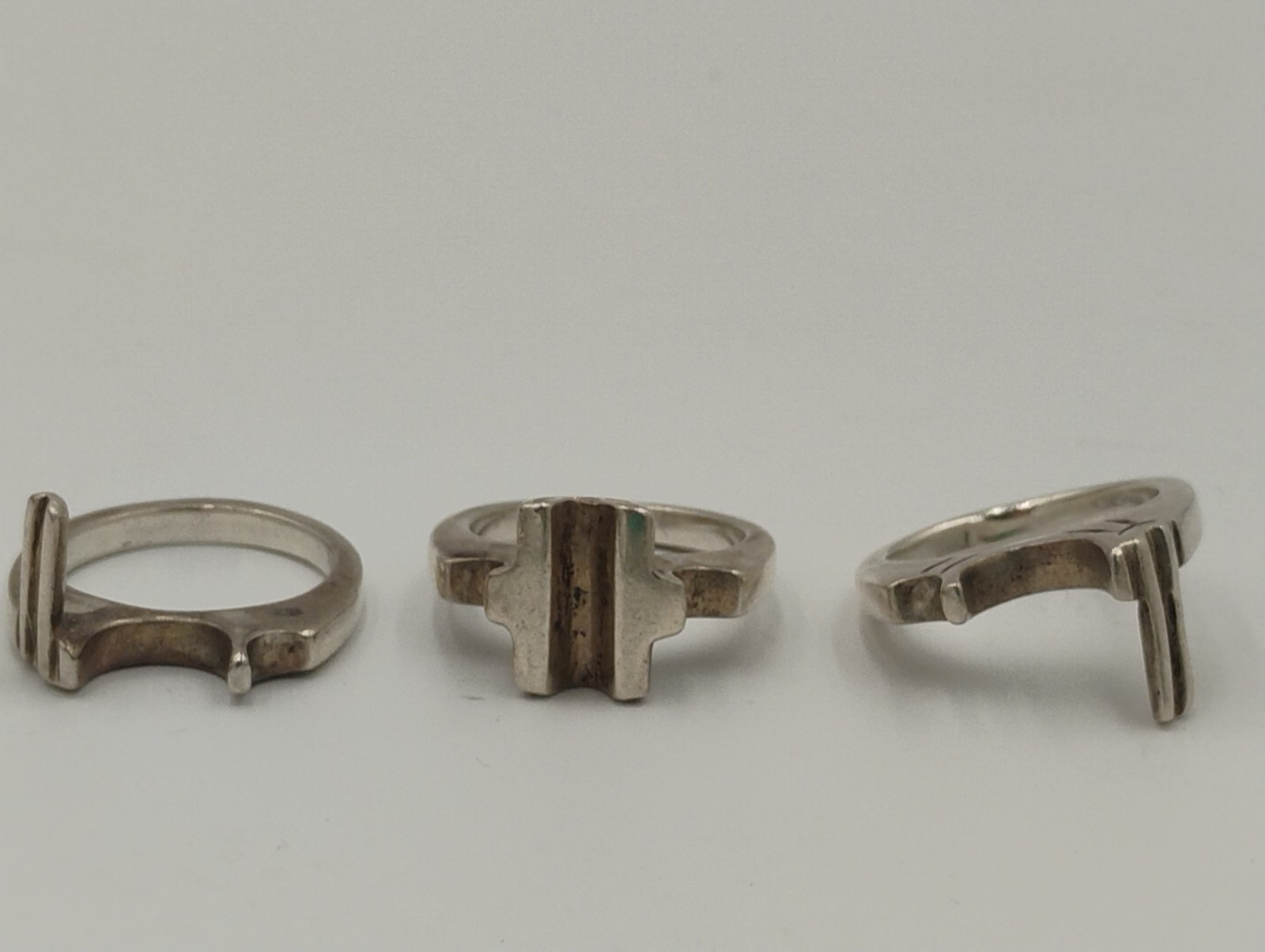 925 Sterling Silver  Stackable Rings 3pc - image 3