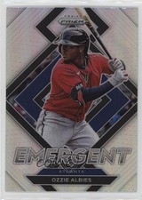 2022 Panini Prizm Emergent Silver Prizm Ozzie Albies #E-3 07rd