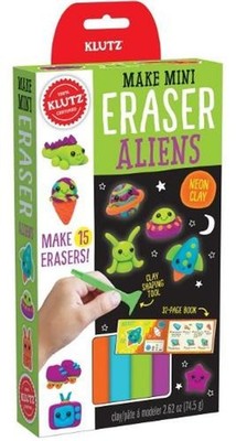 Make Mini Eraser Aliens (Klutz) by Klutz (English) Paperback Book