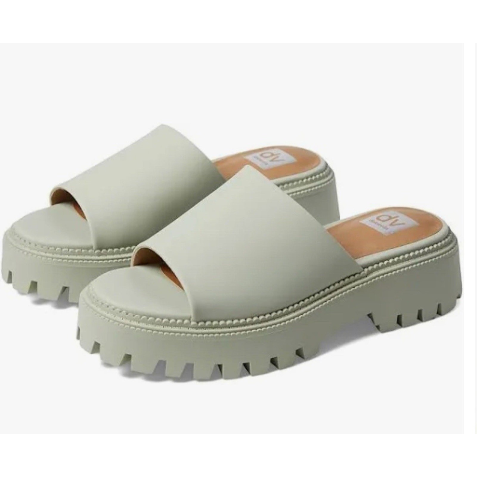 DV Dolce Vita® Liliah 11 Leather Comfy Slip On Thermoplastic Runner Soles New