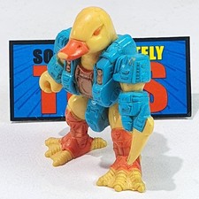 Vtg Battle Beasts RUN AMUCK DUCK #41 no rub original 1987 Hasbro Takara figure A
