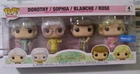Funko Pop Four pack of Golden Girls-Walmart ( Exclusive)