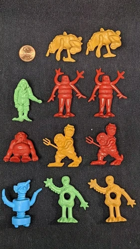 Hing Fat/Fishel Terrible Monsters & Goblins Plastic Minifigures Lot!