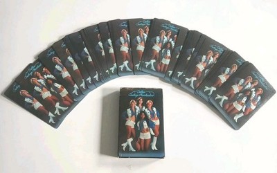 1978 Dallas Cowboy Cheerleaders Playing Cards Trans Media Inc. C. Ashley Vintage