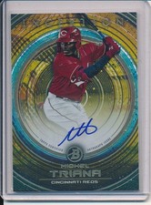 2022 Bowman Inception - Prospect Autographs Michel Triana #PA-MT Gold #/D 50