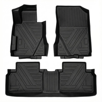 Floor Mats for Honda Civic 2006-2011 Sedan Waterproof Black Carpet Auto Liners