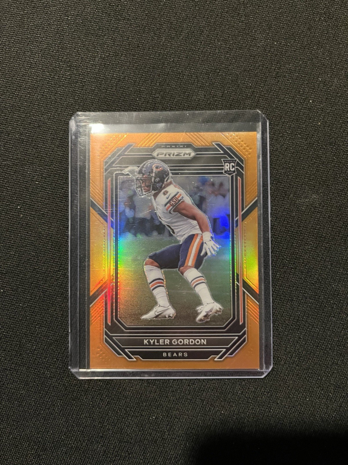 2022 Panini Prizm #385 Kyler Gordon Rookie Orange Prizm 186/249 Bears !!