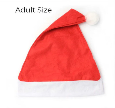Weihnachten Nikolausmütze Erwachsene rot-weiß festlich klassisch weich Mütze