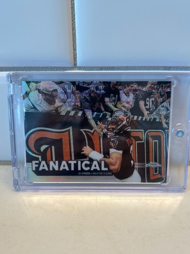 CJ Stroud #FF-28 2025 Topps Chrome Fanatical card
