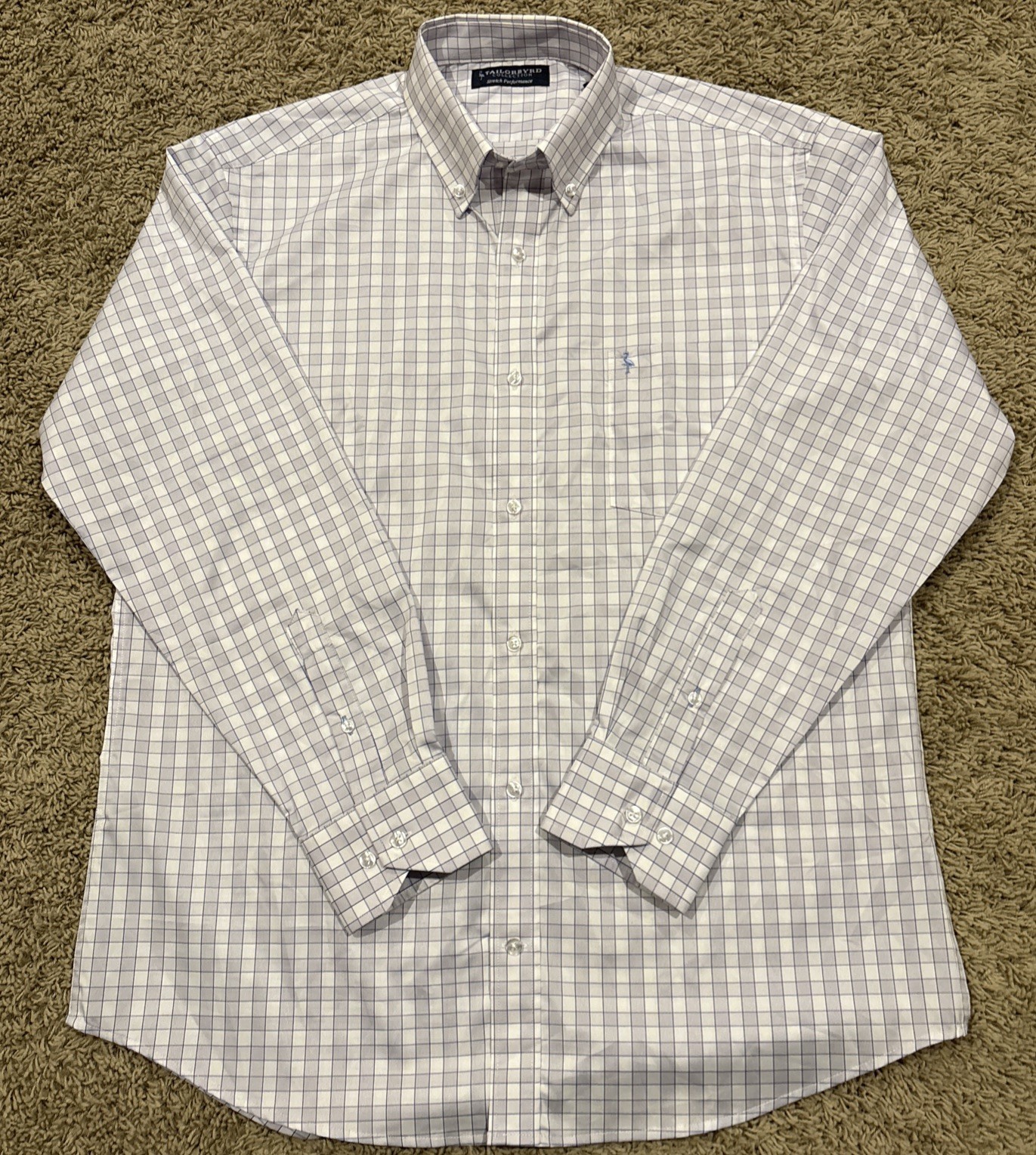 TailorByrd Large Stretch Performance Button Down … - image 1