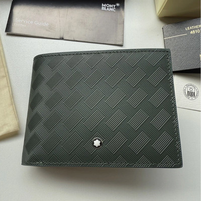 Montblanc Extreme 3.0 Authentic Leather Wallet 6CC British Green Full Box NIB