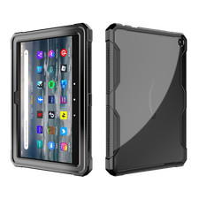 For Amazon Fire HD 8/ 8 Plus 12th Gen 2024/2022 Case Built-in Screen Protector