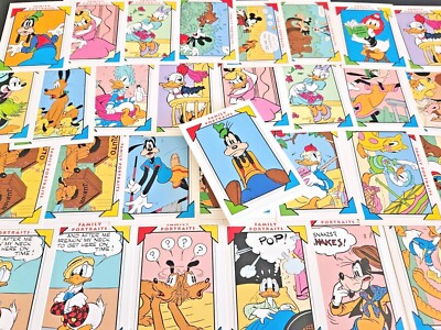 1991 FAMILY PORTRAITS THE WALT DISNEY COMPANY YOU PICK SEE SCANS OF EVERY CARD