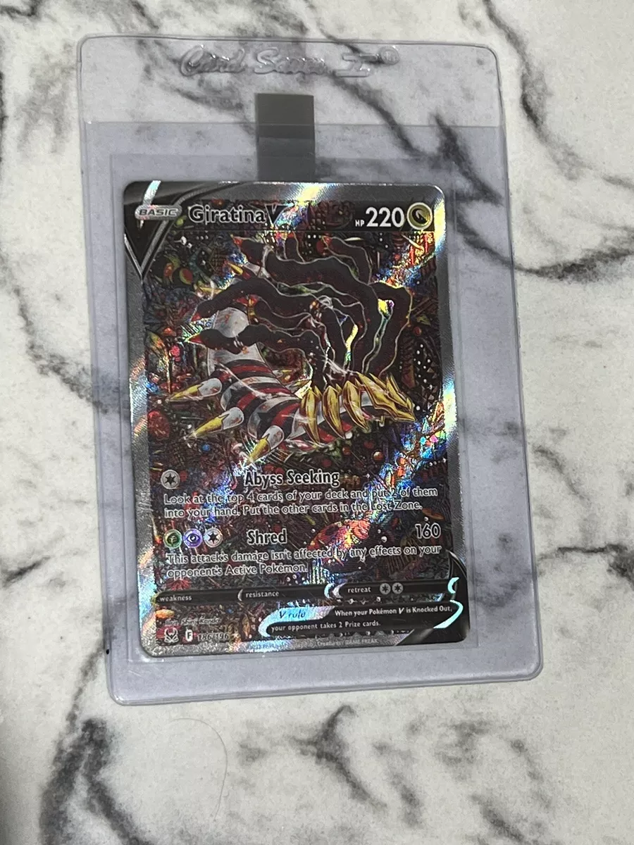 Giratina V - 186/196 - Alternate Art Ultra Rare Near Mint Sword & Shield