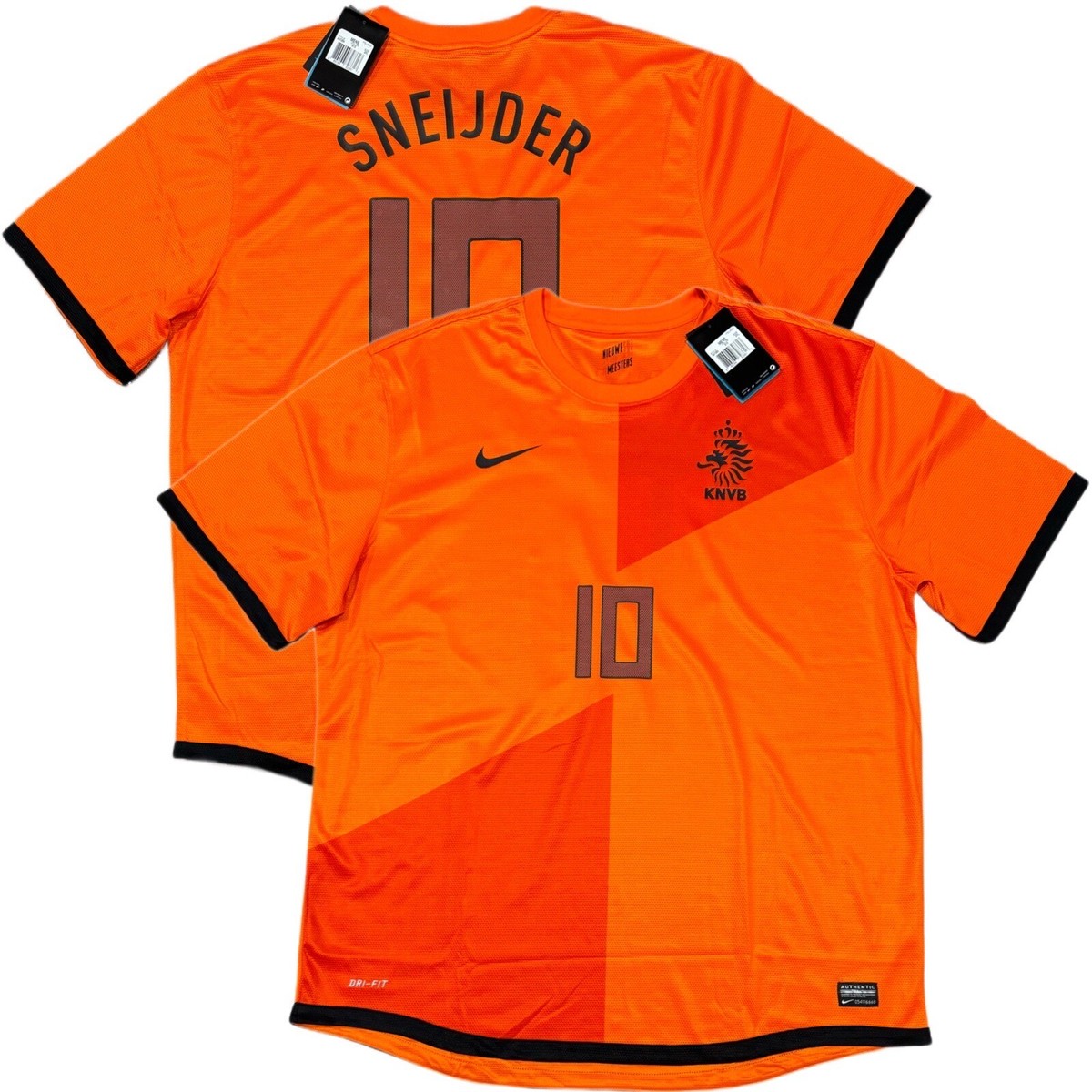2012/13 Netherlands Home Jersey #10 Sneijder 2XL Nike Holland