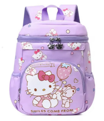 Hello Kitty Girls Dome Backpack Strawberry Fun Tiny Chum Cartoon Kids School Bag