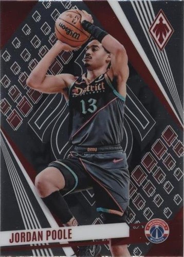 JORDAN POOLE 2023-24 TOPPS 3 RAINDROPS SIGNATURES RED AUTO #02/25