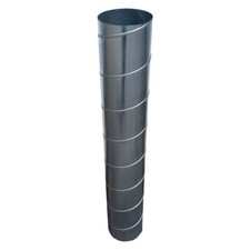 Tubo piegato zincato 1 m Ø80 mm fino a 315 mm