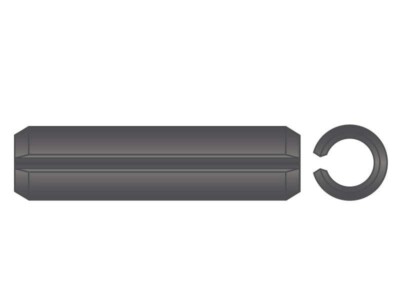 1/16'' x 1/2'' Slotted Spring Roll Pins HCS PL (QTY 100)*