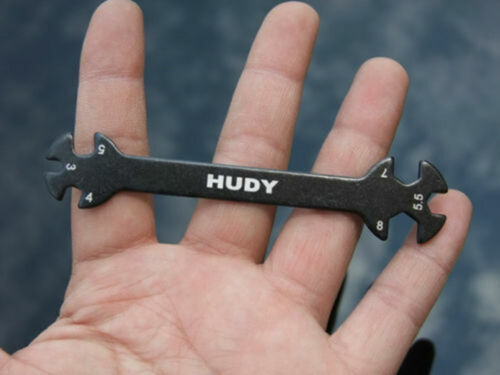 Nueva llave de herramientas especiales Hudy 6 en 1 radiocontrol 3/4/5/5,5/7/8 mm para hebillas giratorias - Imagen 4 de 5
