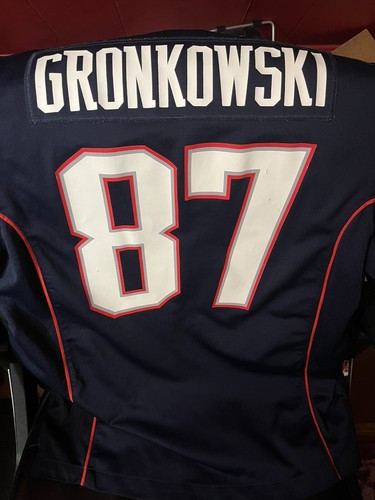 Nike Rob Gronkowski Gronk NEW ENGLAND PATRIOTS Men’s NFL Jersey Medium
