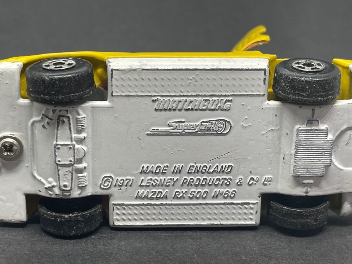 MATCHBOX SUPERFAST No.66 MAZDA RX500 | eBay UK