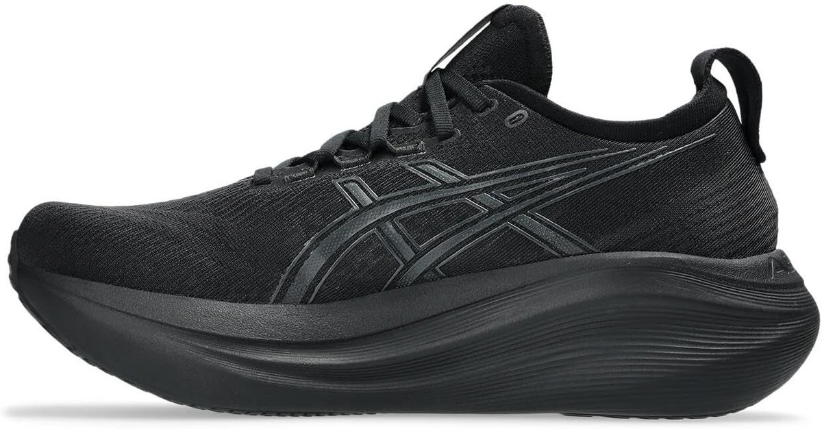 ASICS Men's Running Shoes GEL-NIMBUS 27 Black/Graphite Grey