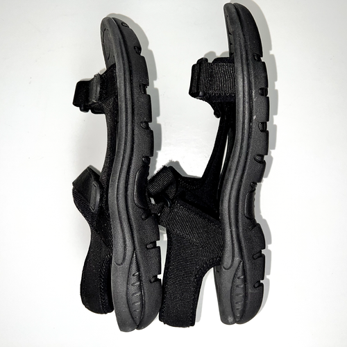 New Old Navy Mens DLX Hiking Sandals Black Jack W tags 2 Adjustable Straps 8-9 - Afbeelding 6 van 14