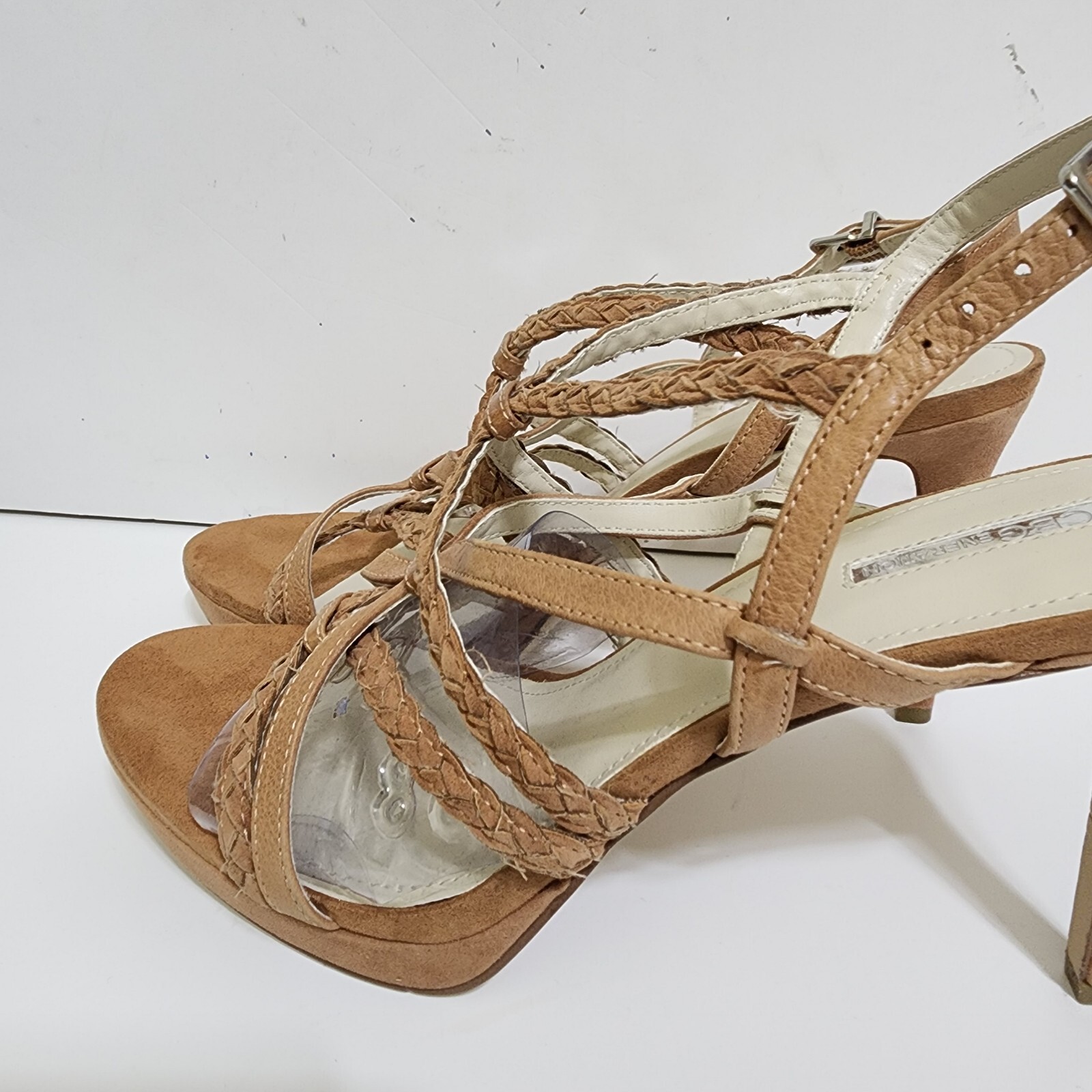 BCBGeneration Suede Gladiator Platform Slingback … - image 5